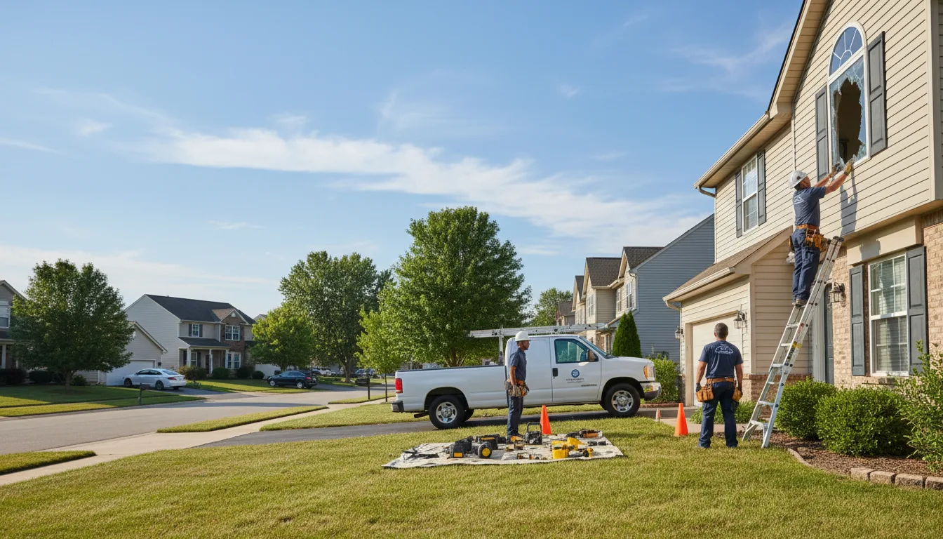 Expert window installer providing residential service in Thackerville, OK